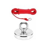 20 Metre Halat İle Neodyum Pot Mıknatıs Seti - Magnet Fishing