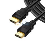 20 Metre Hdmı Kablo Altın Uçlu V2.0 (3840*2160) 4K 60Hz Kablosu (20Mt) Düz Siyah