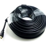 20 Metre Hdmı Kablo Full Hd 1080P HD HECİD HEJDİ SİYAH PVC