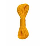 20 Metre Sarı Naylon İp 3 mm, Çok Amaçlı Dayanıklı Çamaşır İpi, Kamp Bahçe Balkon Hamak ve Taşıma Sabitleme İpi, Dayanıklı Çamaşır İpi Kalın, Asma İpi Güçlü Halat İp, Sağlam İp, Kaliteli