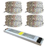 20 Metre Şerit LED Günışığı, 12V 25 Amper Trafo ile Gizli Aydınlatma