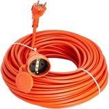 20 Metre Seyyar Uzatma Kablosu 3x1.5 mm Turuncu Cca Kablo