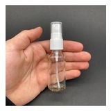 20 Ml Şeffaf Cam Şişe Beyaz Spreyli , 20Cc Şeffaf Spreyli Boş Şişe x 6 Adet