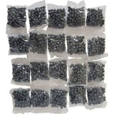 20 Paket (1000 Adet) Oyuncak Tabanca Boncuğu Boncuk - Siyah