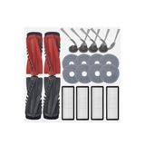 20 Parça Roborock ile Uyumlu Qrevo CurV/Qrevo C/EDGE-Edge C/Curv 5A1-Curv S5X Robot Süpürge Fırça,Hepa Filtre,Yan Fırça,Mop Paspas Bez Yedek Parça Aksesuar Seti