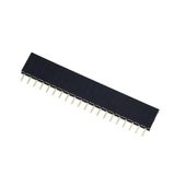 20 Pin Tek Sıra Dişi Header 180 Derece 1x20 Pin 2.54mm Soket Konnektör Breadboard Pcb Devre Bağlantı