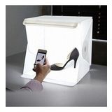 20 X 20 Cm Profesyonel Stüdyo Led Işıklı Çift Sıra Ürün Fotoğraf Çekim Çadırı