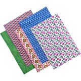 20 x 30 cm 5'li Nova Color Desenli Elişi Kağıdı Renkli Seçenekler ile El Yapımı Projeler İçin
