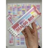 20 Yaprak 328 Adet Binderli Kırmızı Tonları Planlayıcı Indeks/Index Sticker/Etiket/Çıkartma/Postit/Post-It
