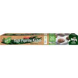 20 Yaprak Doğa Dostu Kesilmiş Pişirme Kağıdı 37X42CM, Doğaya Dönüşümlü Yağlı Kağıt, Fırın Kağıdı - Ahşap - 1,8 L