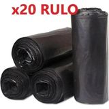 200 Adet Endüstriyel ( 120X150 cm ) Hantal Boy Siyah Çöp Poşeti 120 Litre Çöp Konteynırına Uyumludur