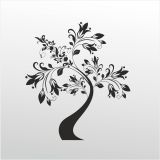 200 cm Ağaç Deseni Folyo Sticker