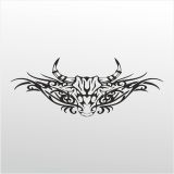 200 cm Boğa Deseni Folyo Sticker