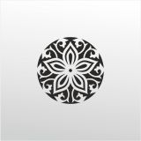 200 cm Çiçek Deseni Folyo Sticker