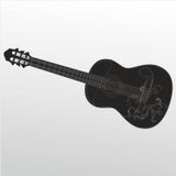 200 cm Gitar Folyo Sticker