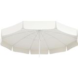 200 Cm Lüks Polyester Plaj Şemsiye - Krem