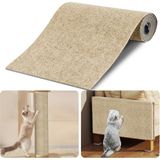 200 cm x 40 cm kendinden yapışkanlı kedi tırmalama matı, kediler için kedi tırmalama matı, kedi tırmalama matı, çizilmeye karşı koruma, kanepe, kedi tırmalama halısı, kendinden yapışkanlı, duvar için