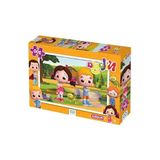 200 Parça Çocuk Puzzle, Niloya Lisanslı Eğlenceli Set