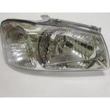 2000-2002 Hyundai Accent Milenyum Far Lambası Sağ Manuel (Park Delikli) (H4) (Ayfar) (Adet) (Oem No: