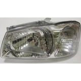 2000-2002 Hyundai Accent Milenyum Far Lambası Sol Manuel (Park Delikli) (H4) (Ayfar) (Adet) (Oem No: