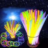 2000 Adet Neon Isık Konser Senlık Isıgı Vıp Renklı Glow Stıck Fosforlu Bıleklık Kolye Fosforlu Isık