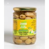 2000 Ayvalık Zeytincilik Limon Dolgulu Yeşil Zeytin 450 gr - 0,5 g