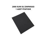 2000 Kum Su Zımparası Ekonomik - Kağıt Zımpara ( 1 Adet Fiyatıdır)