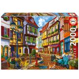 2000 Parça Aydınlık Sokak Puzzle - 19945 - Bright Street