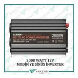 2000 Watt 12V Modifiye Sinüs İnverter