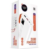 20000 Mah Çift USB Dijital Ekran Powerbank (4887)