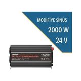2000W-24V Modifiye Sınüs Inverter - Renkli
