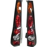 2002-2004 Honda Crv Modifiye Stop Lambası Sağ-Sol Set 2 Parça Sarı-Kırmızı-Beyaz Siyah Çerçeveli (Ad