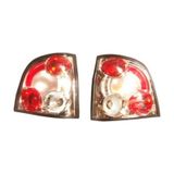 2002-2005 Volkswagen Polo 5 Modifiye Stop Lambası Sağ-sol Set 2 Parça Nikelajlı-kırmızı-beyaz Tyc Adet