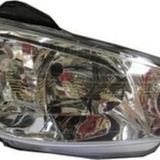 2002-2009 Peugeot 206 Hb Far Lambası Sağ Elektrikli-Motorsuz (Şeffaf Camlı) H7-H7 (Ayfar) (Adet) (Oe