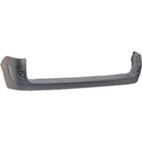 2003-2012 Renault Kangoo Classic Arka Tampon Siyah (Reflektörsüz İç Braketi İle Birlikte) Tyg) (Adet