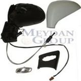 2006-2012 Peugeot 207 Kapı Aynası Sol Manuel-Sinyalli-Gri Kapaklı 2+2 Fişli (Famella) (Adet) (Oem No