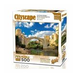 20061 Old Mostar Bridge Bosna Hersek 500 Parca Puzzle
