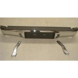 2007-2009 Ford Ranger Pıck Up- Arka Tampon Nikelajlı (Plaka Takılan Tip) (Bağlantı Ayaklı)(Bfn) (Ade