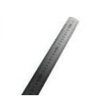 200cm Metal Paslanmaz Çelik Cetvel Metre