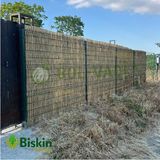 200CM Yükseklik x 600CM Genişlik Doğal Bambu Kamış Hasır Çit Dekoratif Bahçe Balkon ve Duvar Çiti Reed Fence