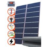 200cmx400cm Karbon Film Isıtıcı Dijital Termostatlı Keçeli Halı Altı Isıtıcı
