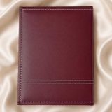 200'lük 10x15cm Pencereli Deri Bordo Fotoğraf Albümü