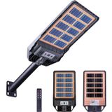 200W Çift Yüzey Şarjlı Güneş Enerjili Ultra İnce LED Sokak Lambası| Su Geçirmez, Sensörlü, kumandalı