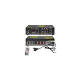 200W Hat Trafolu 2 Kanal(Bölge) Amfi (Iki Mikrofon Giriş / Bluetooth USB / Sd Kart / Mp3)