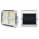 200W Solar LED Projektör, 3 Renk Işık Modlu Şarjlı Kamp Lambası, USB Girişli Güneş Panelli Acil Durum Işığı İP44