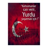 200x200 ekleme dikişli Kumaş Okul Panoları, Etkinlik Fon, 12 mart İstiklal marşı panosu, Çanakkale panosu