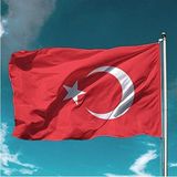 200X300 cm Türk Bayrağı, Alpaka Kumaş, Dayanıklı - 1 Çift - 00-Siyah