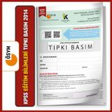 2014 Kpss Eğitim Bilimleri Ösym Tıpkı Basım Çıkmış Soru Kitapçığı Video/Pdf Çözümlü Türkiye Geneli