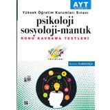2018 AYT Psikoloji Sosyoloji - Mantık Konu Kavrama Testleri - Nurettin Ölmezoğlu