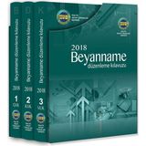 2018 Beyanname Düzenleme Kılavuzu 3 Cilt - Kutulu - Yazar Belirtilmemiş